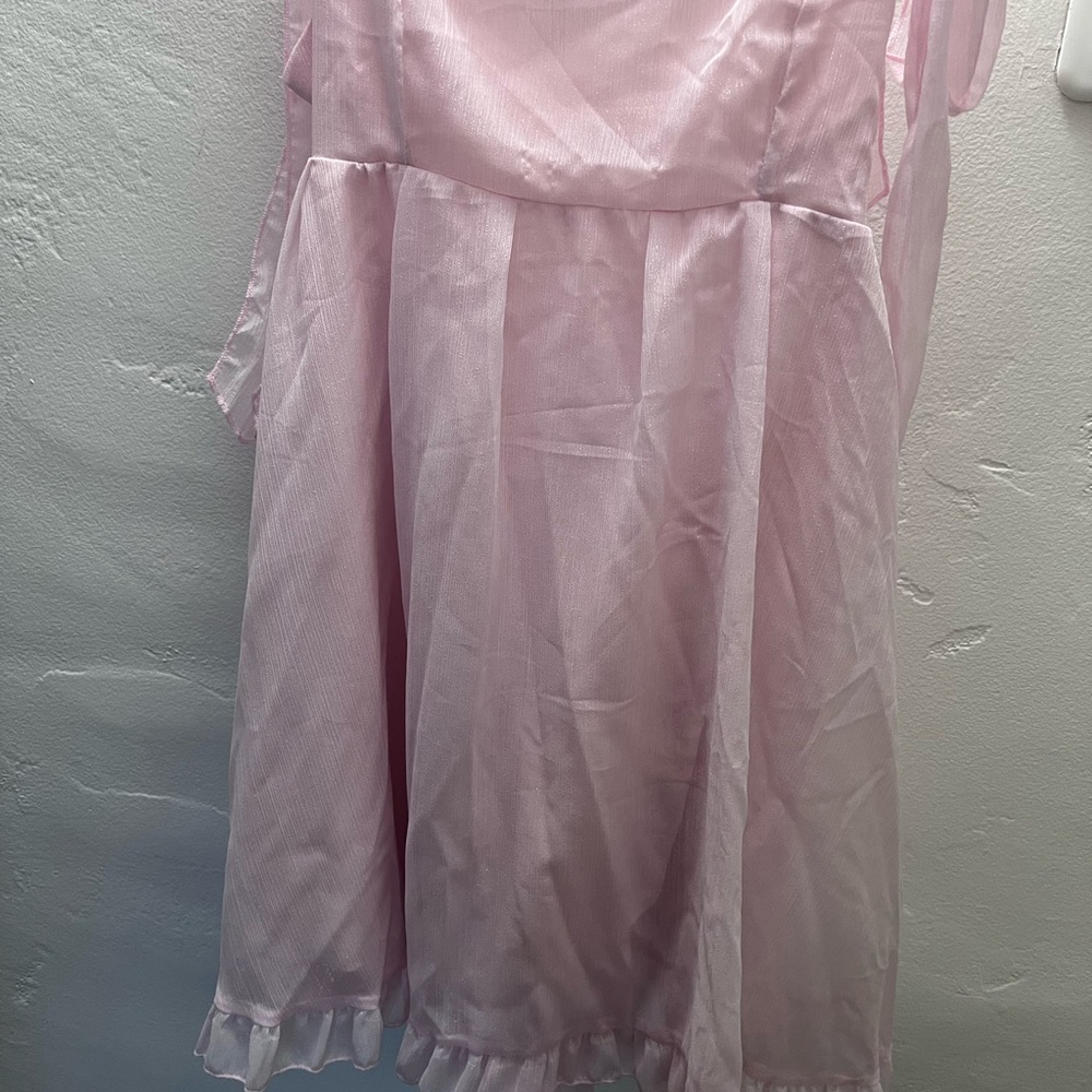 Pink Sleeveless Dress